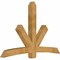 Ekena Millwork Alberta Rough Sawn Timber Gable Bracket, Western Red Cedar, 84"W x 56"H x 6"D x 6"F, 16/12 Pitch GBW084X56X0606ALB00RWR - alternate 3